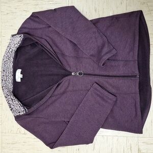 Purple Zip Up Jacket